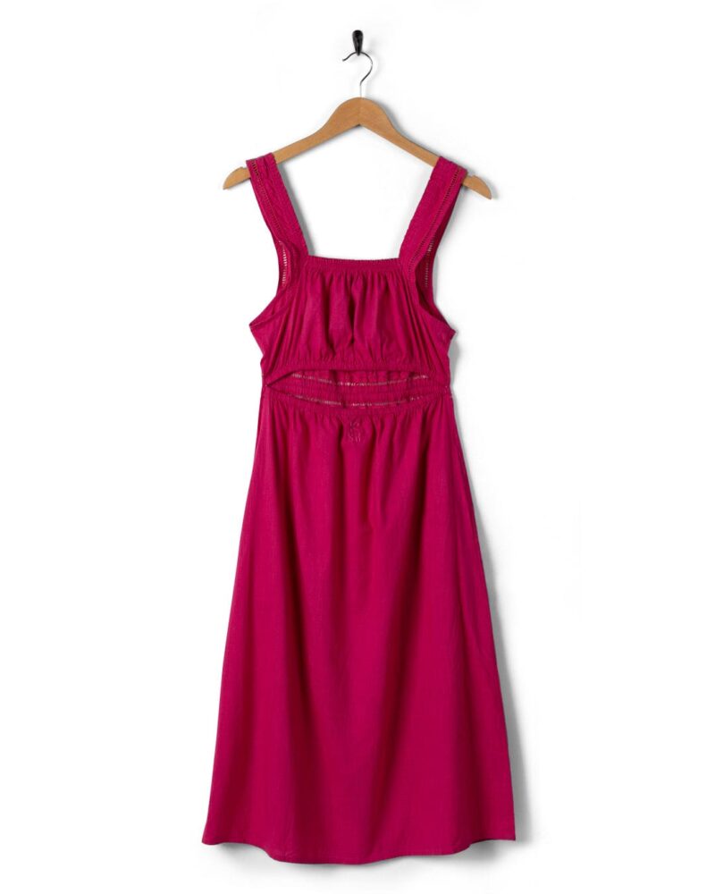 Renette - Womens Midi Dress - Pink - Image 7