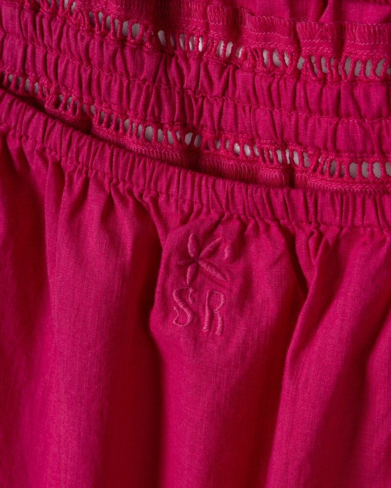 Renette - Womens Midi Dress - Pink - Image 10