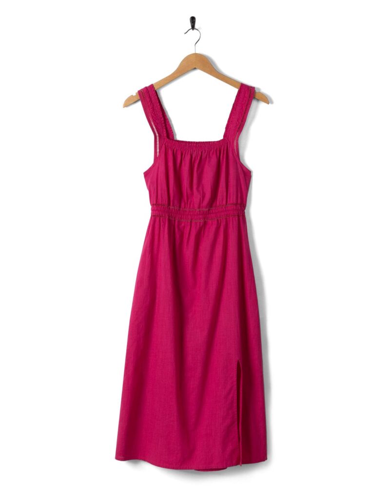 Renette - Womens Midi Dress - Pink - Image 4