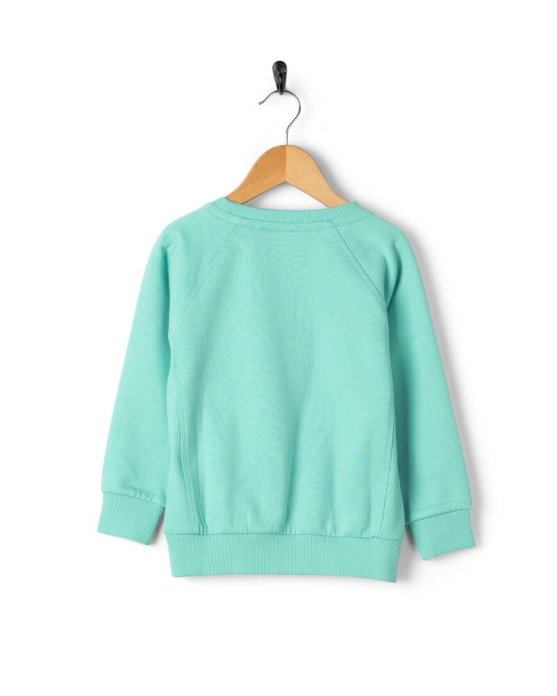 Altzio Kids’ Turquoise Palm Graphic Sweatshirt - Image 2