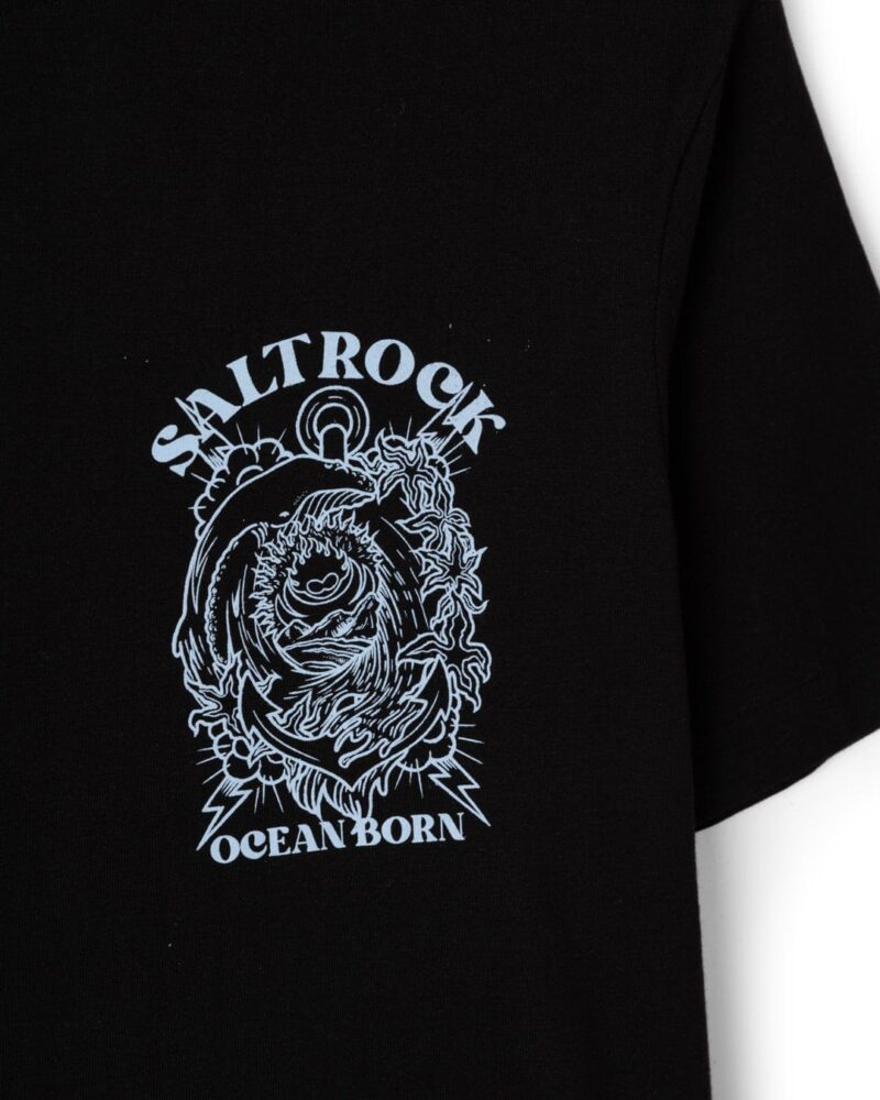 Altzio Men’s Black Graphic Cotton T-Shirt - Image 9