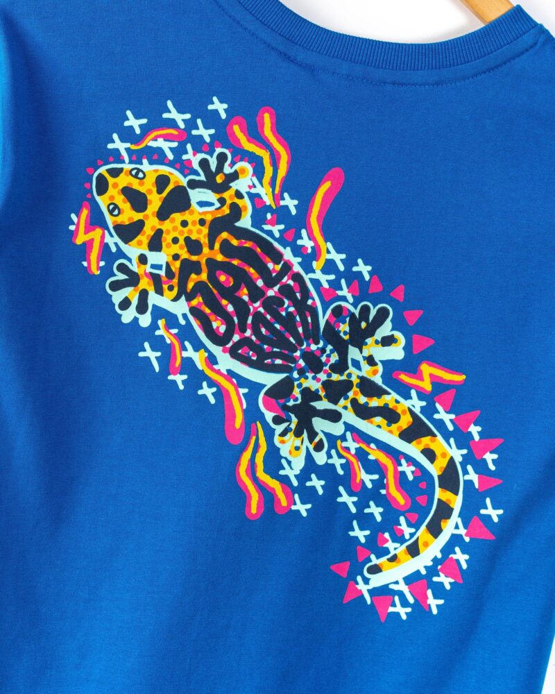 Altzio Kids’ Blue Oversized Graphic T-Shirt - Image 6